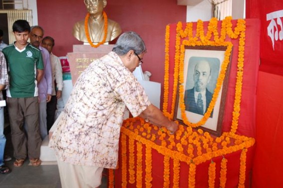 Tripura remembers Lenin on his 146th birthday